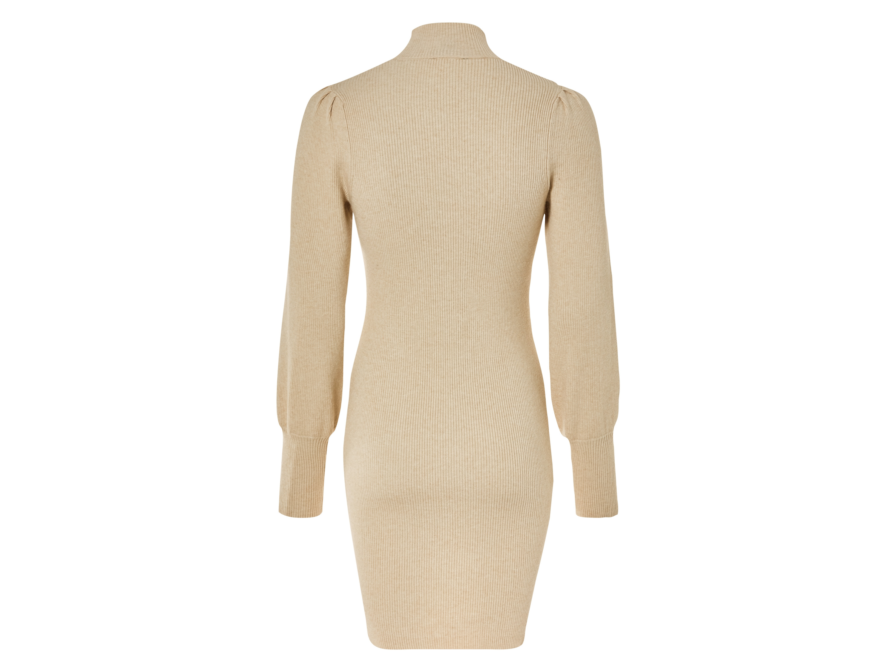 Thumbnail - esmara® Damen Strickkleid (Beige, L(44/46))""