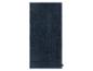 Ein dunkelblaues Handtuch der Marke 'Sander'