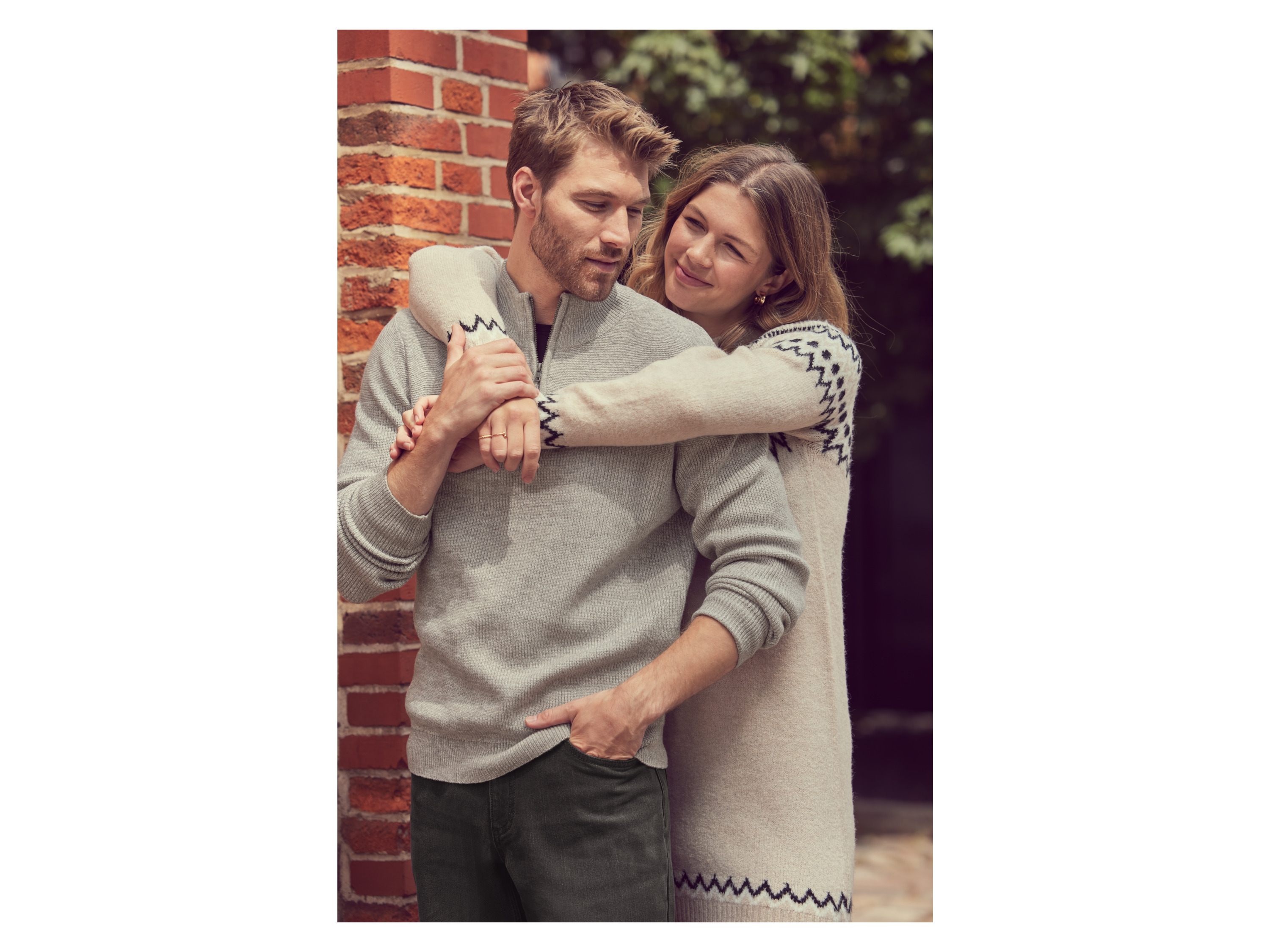 Thumbnail - esmara® Damen Kleid Strick (Beige, XS(32/34))