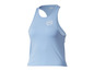 Ein hellblaues Tanktop mit Tennislogo von Crivit.