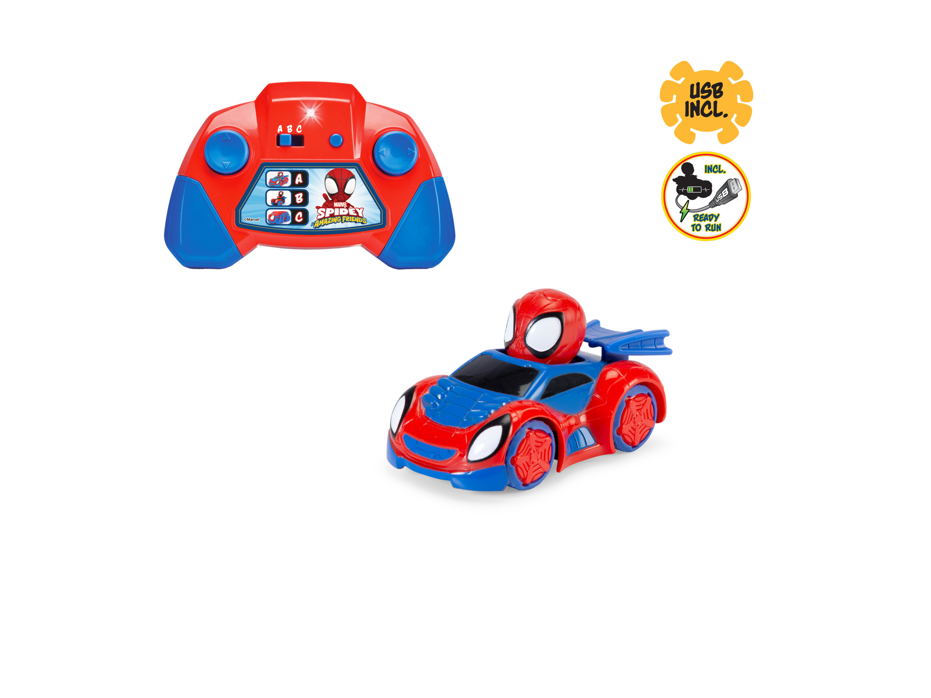 DICKIE RC Spidey 1:50 (Web-Crawler)