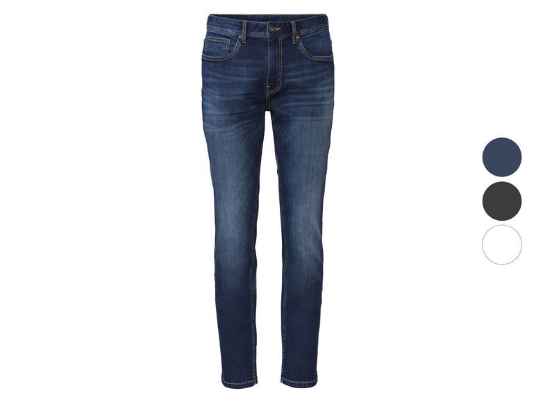 Gehe zu Vollbildansicht: LIVERGY® Herren Jeans, Slim Fit, mit normaler Leibhöhe - Bild 1