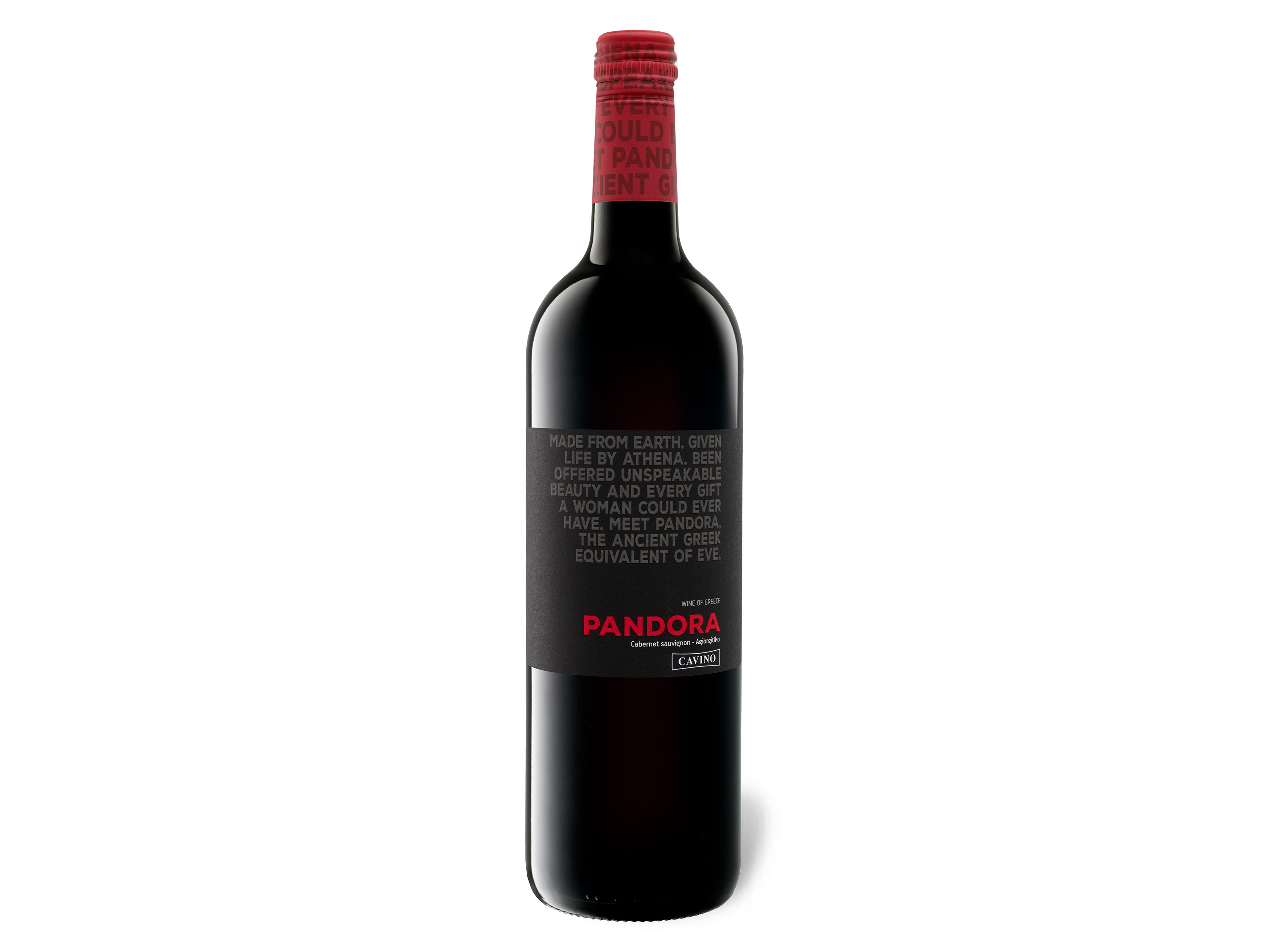 Cavino Pandora Cabernet Sauvignon Agiorgitiko PGI trocken, Rotwein Wein & Spirituosen Lidl DE