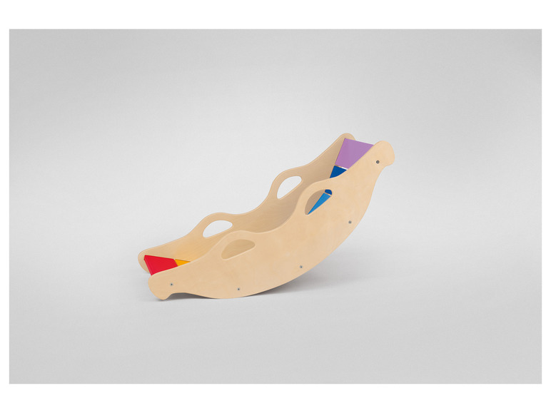 Gehe zu Vollbildansicht: Playtive Holz Balancewippe, in Regenbogenfarben - Bild 8