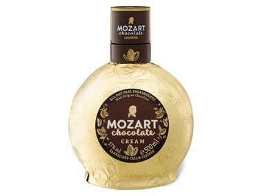 Mozart Chocolate Cream Liqueur Gold 17% Vol | LIDL | Likör