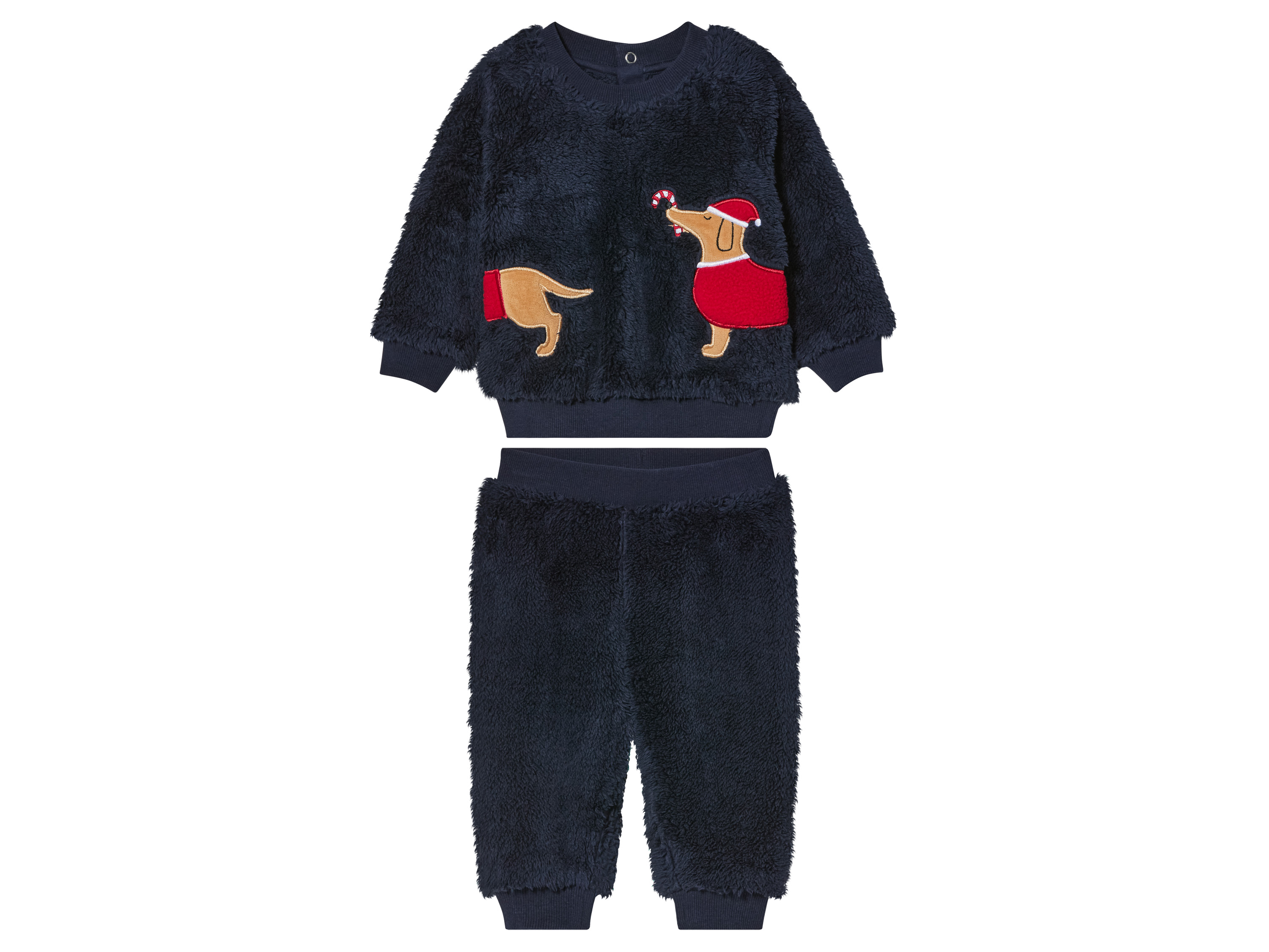lupilu® Baby Freizeitanzug Plüsch (74/80, navy) | 04335754099823 lupilu® Baby Freizeitanzug Plüsch (74/80, navy) | 04335754099823