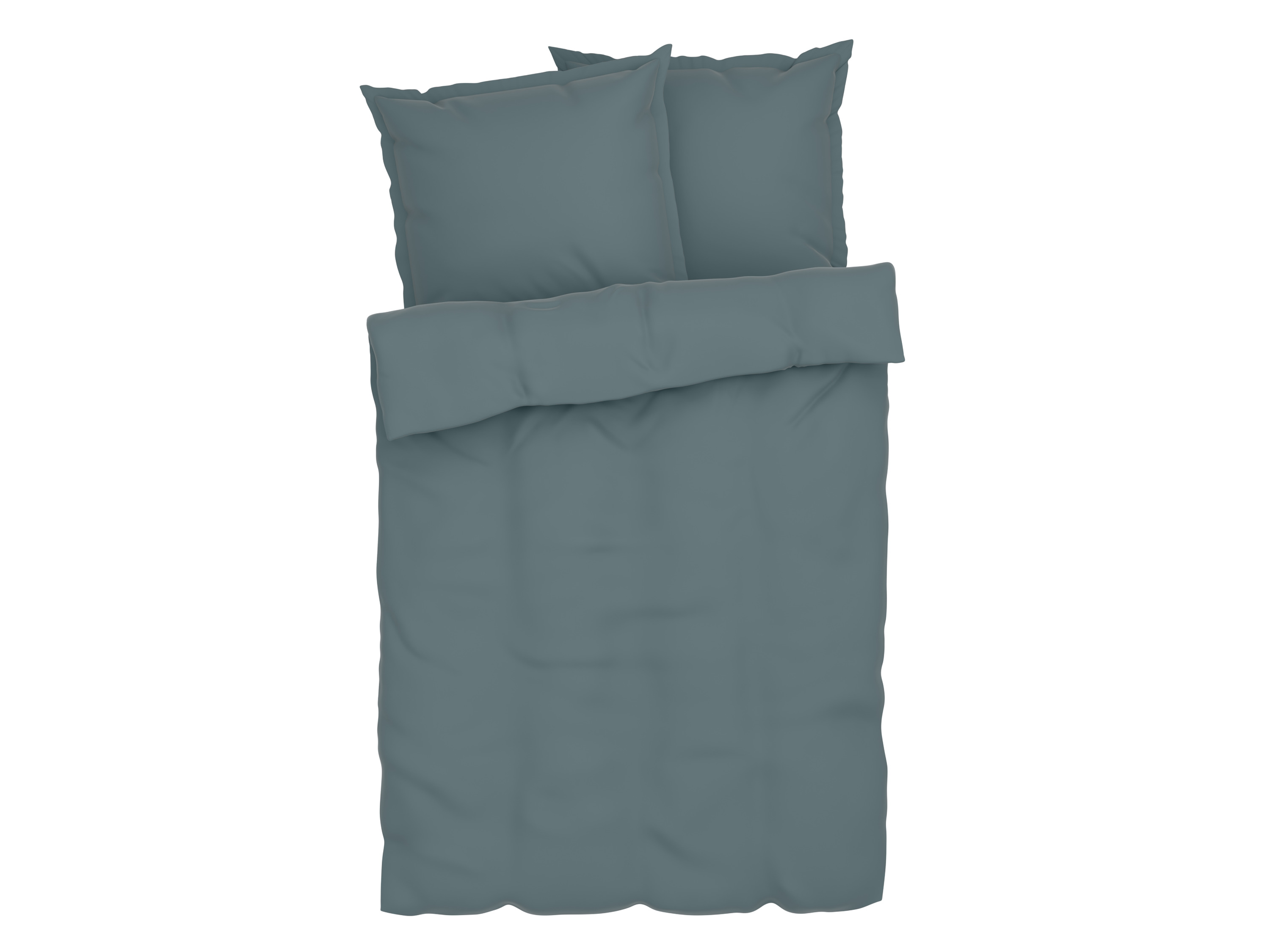 LIVARNO HOME Lyocell-Satin-Bettwäsche, 200 x 220 cm (Grau)