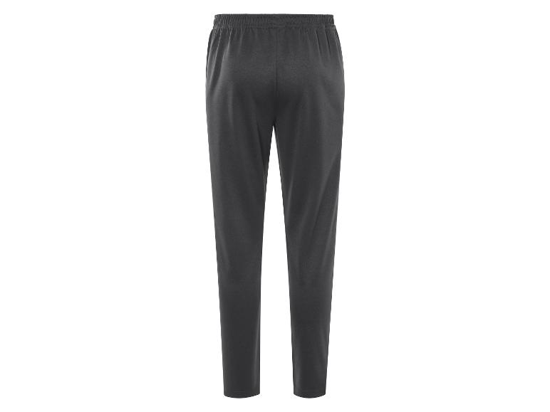 Eine graue Jogginghose mit Gummizugbund.