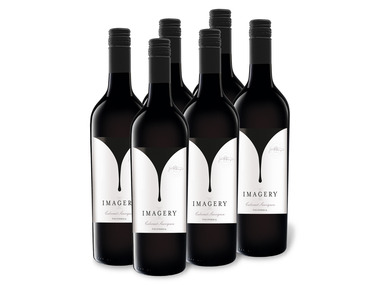 6 x 0,75-l-Flasche Cabern… Imagery Weinpaket California