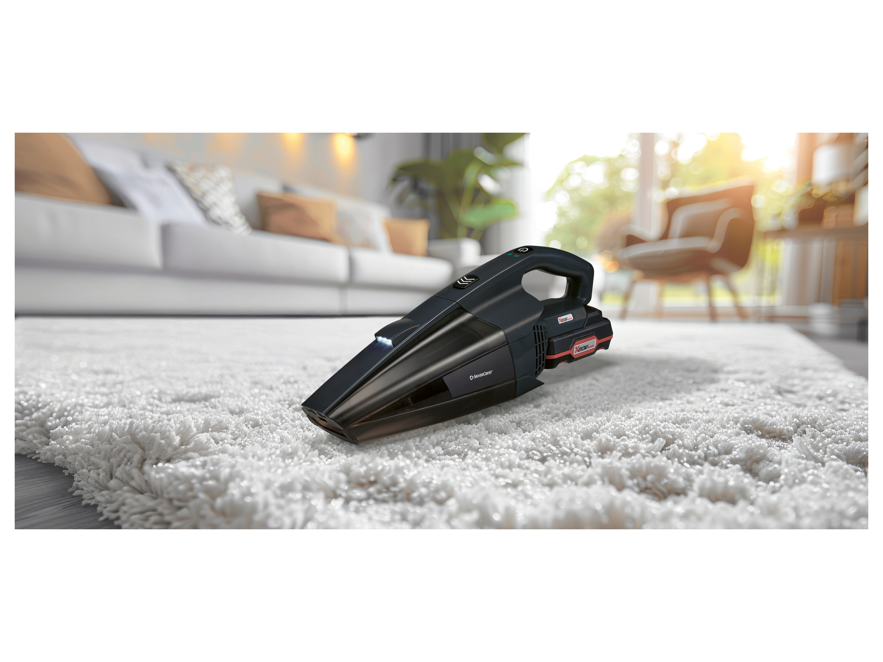 Thumbnail - SILVERCREST® 20-V-Akku-Handstaubsauger »SHSA 20-Li B1«, mit Akku und Ladeadapter