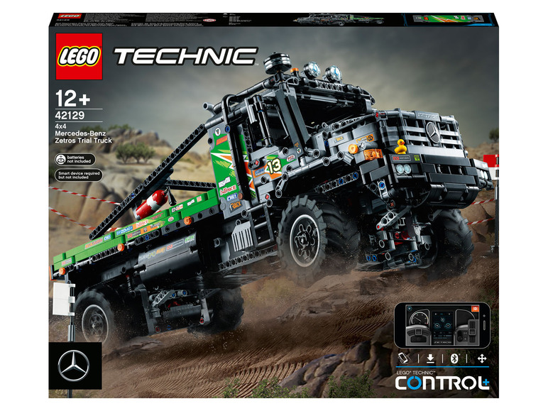 Gehe zu Vollbildansicht: LEGO® Technic 42129 »Appgesteuerter 4x4 Mercedes-Benz Zetros Offroad-Truck« - Bild 1
