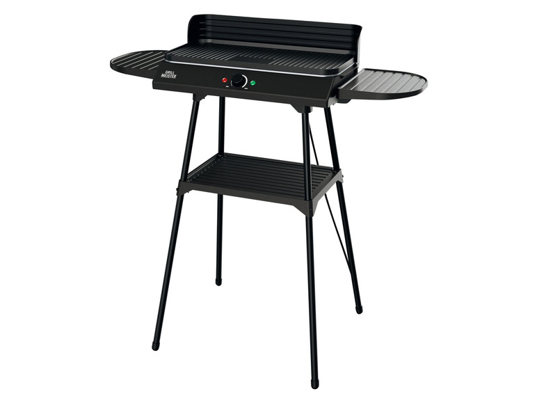 GRILLMEISTER Elektrogrill mit Stand, innen für außen und