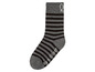 Gestreifte Socken in Grau und Schwarz von der Marke s.Oliver.