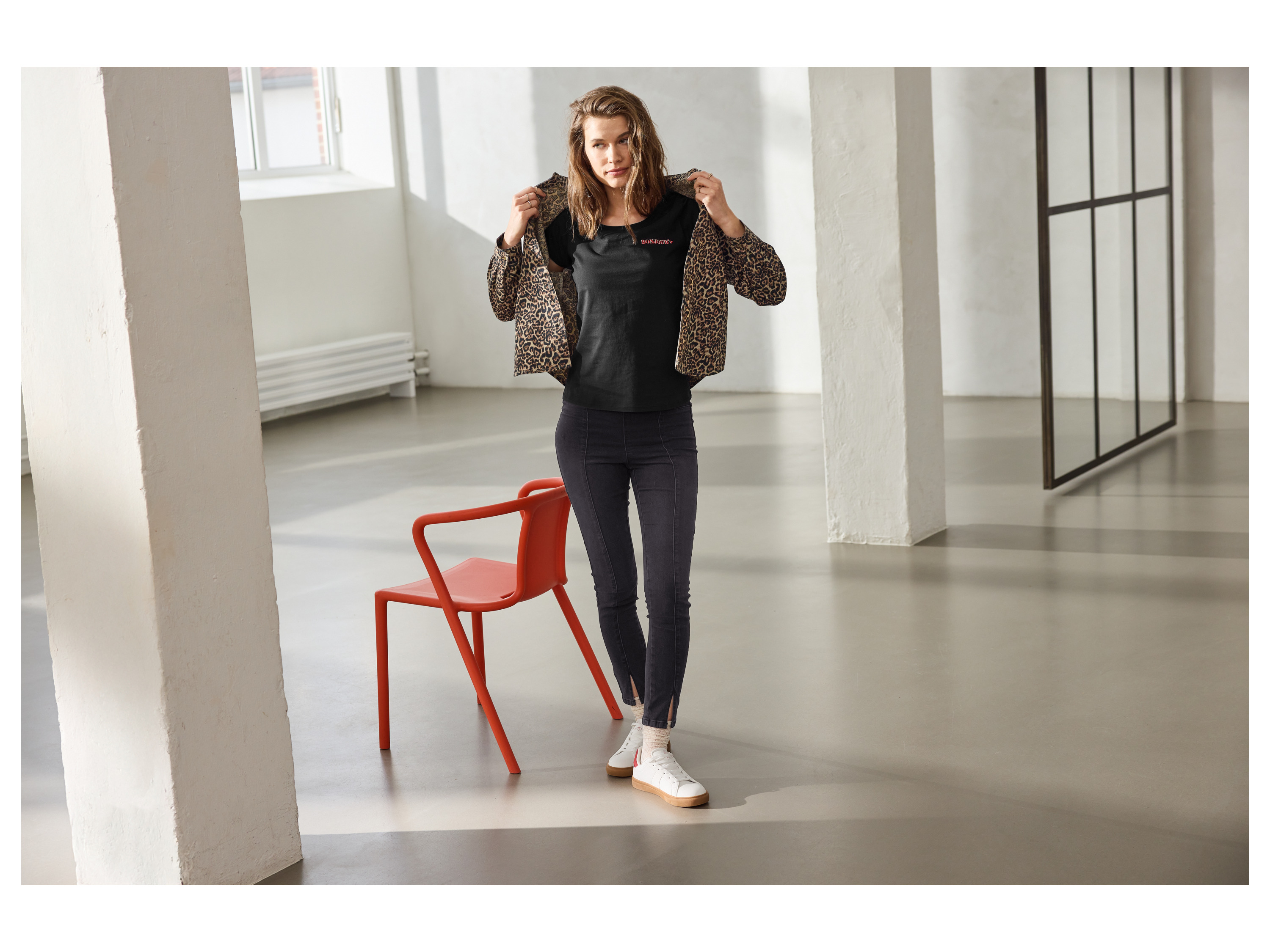 Thumbnail - esmara® Damen T-Shirt (Schwarz, S(36/38))