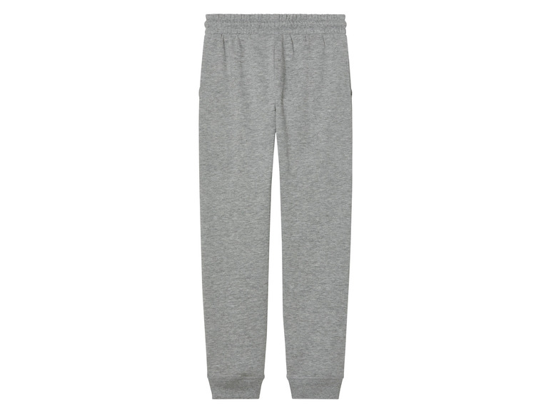 Graue Jogginghose mit Gummizug.