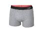 Graue Parkside Boxershorts mit schwarzem und rotem Bund