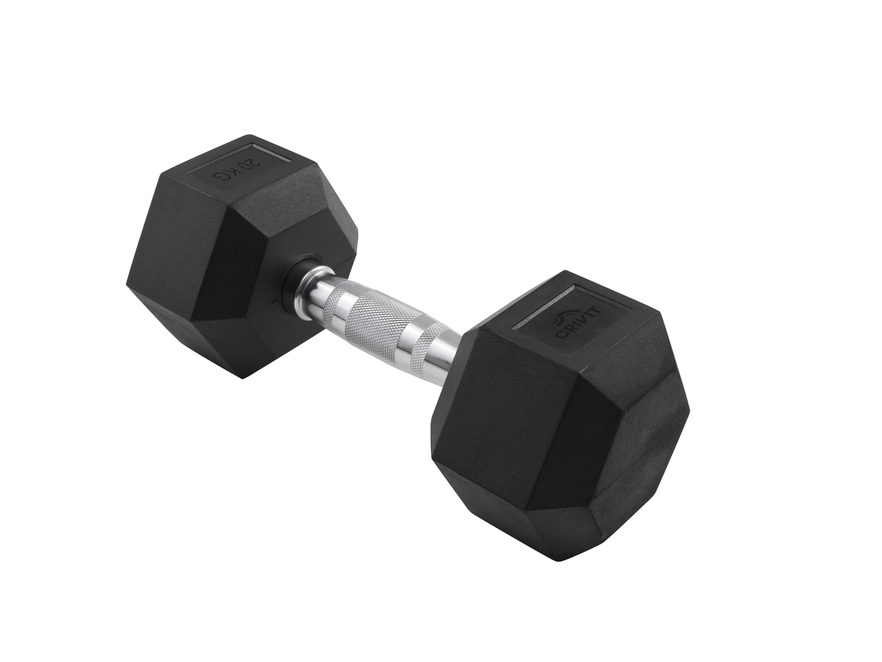 Thumbnail - CRIVIT Hexagon-Kurzhantel, 20 kg