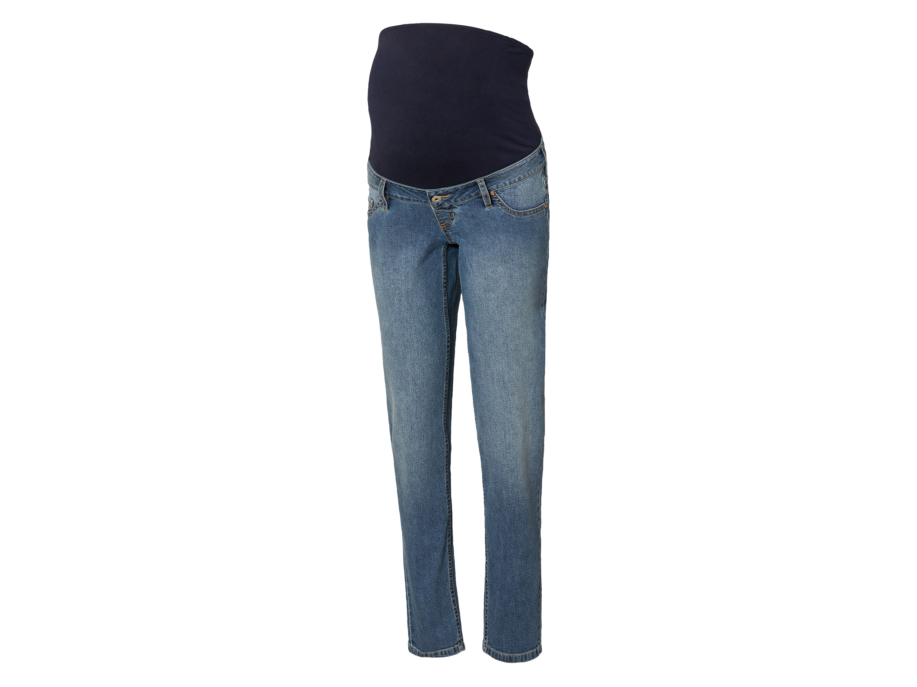 esmara® Damen Jeans Straight Fit (Blau, 34) | 04335747030284