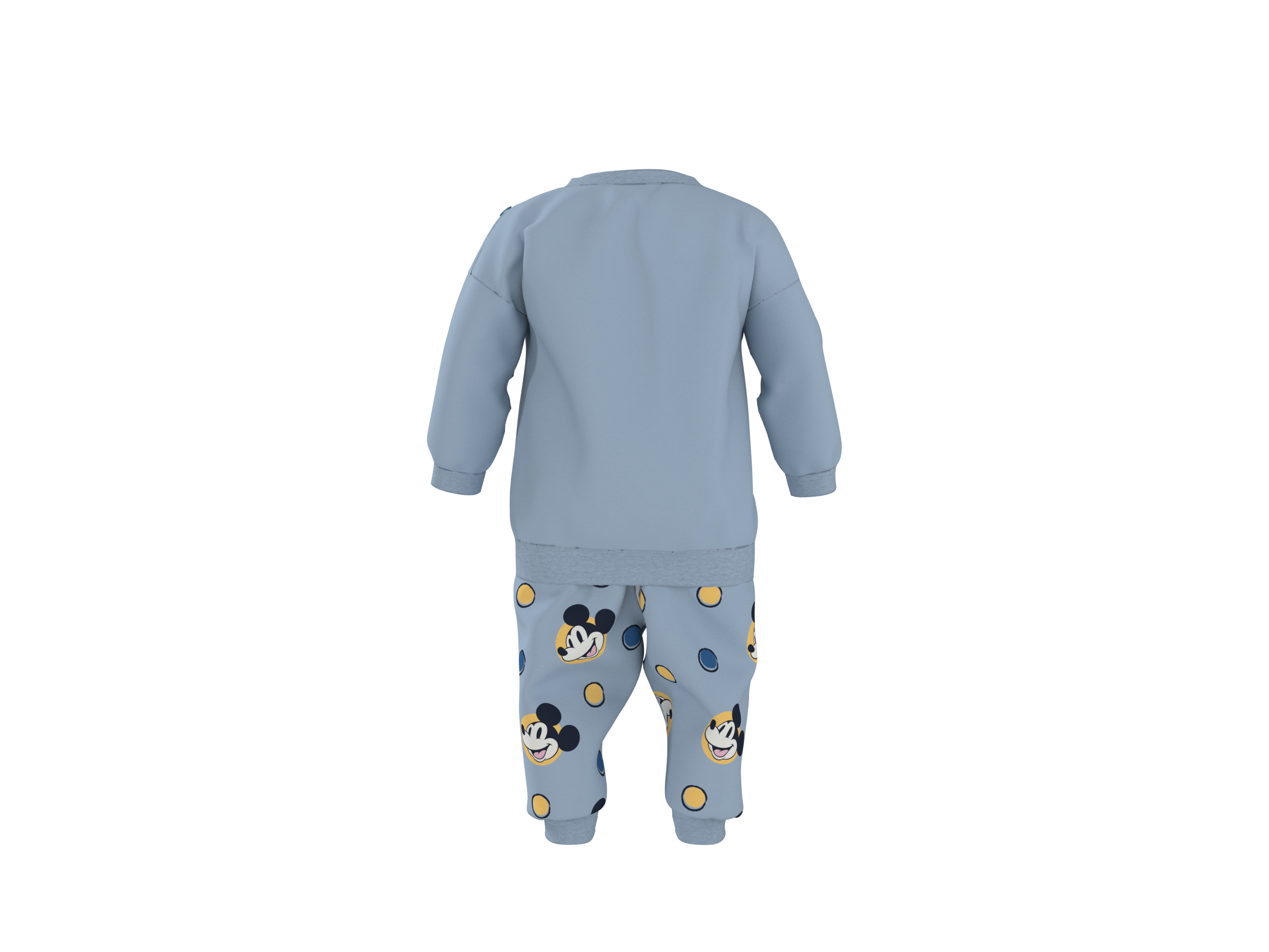 LUPILU® Baby Sweatanzug (MIckey, 74/80) – Bild 2 von 4