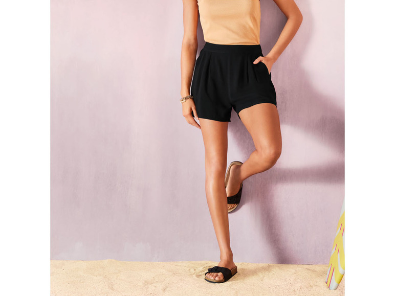 Gehe zu Vollbildansicht: esmara® Damen Shorts, mit leicht erhöhter Leibhöhe - Bild 3