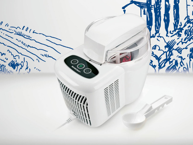 Gehe zu Vollbildansicht: SILVERCREST® KITCHEN TOOLS Eismaschine »SEM 90 C3«, selbstkühlend - Bild 8
