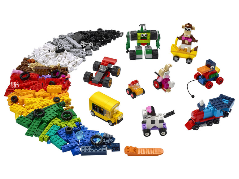 Gehe zu Vollbildansicht: LEGO® Classic 11014 »Steinebox mit Rädern« - Bild 12