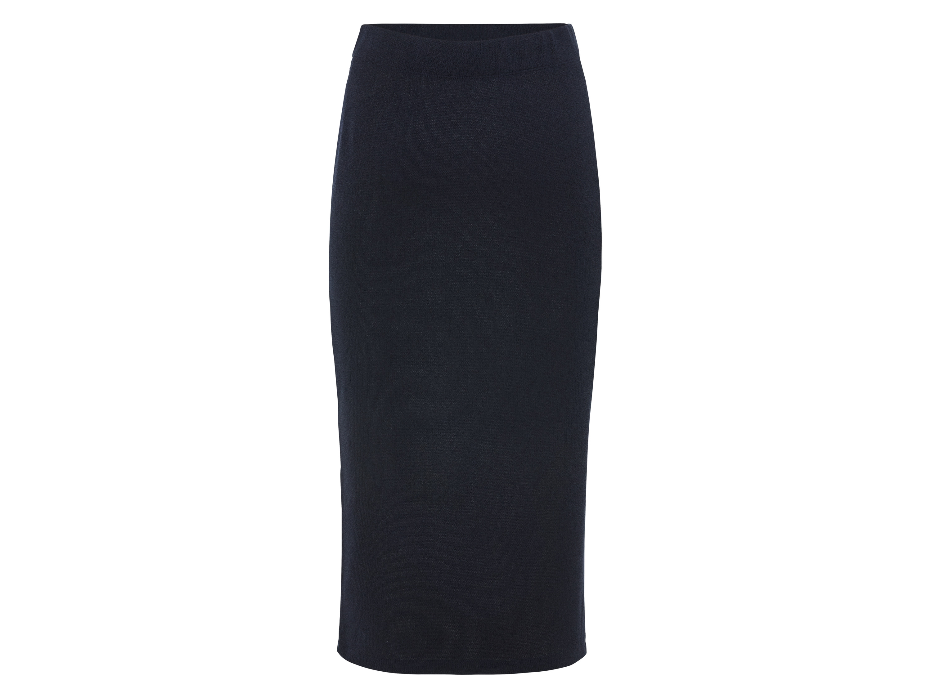 esmara® Damen Rock Midi (Marine, L(44/46))““ | 0 beige/marine