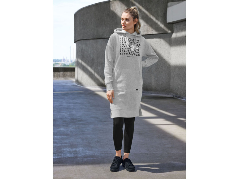 Gehe zu Vollbildansicht: CRIVIT by Jette Sport Damen Sweatkleid mit Baumwolle - Bild 9
