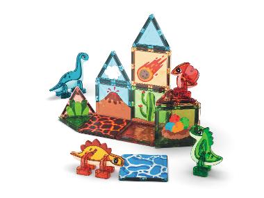 GEOMAG Magnetic Tiles »Dino World 25«