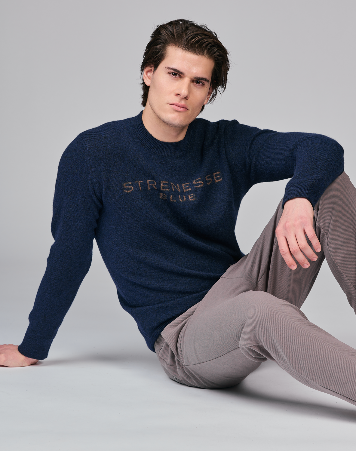 STRENESSE BLUE Herren Chino Hose (Dunkelgrau, XXl) – Bild 2 von 2