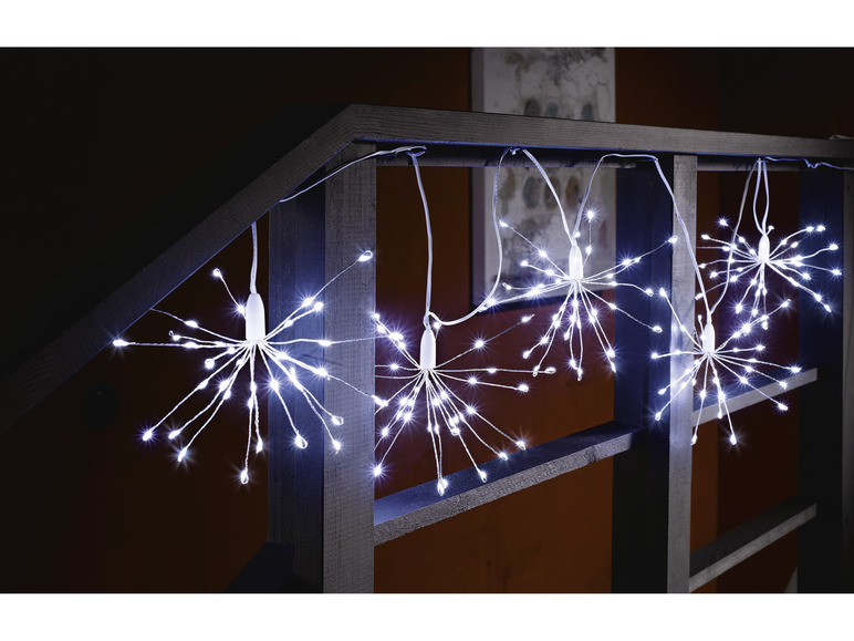 Gehe zu Vollbildansicht: LIVARNO home LED-Lichterkette, in Pusteblumen-Form, 200 LEDs - Bild 2