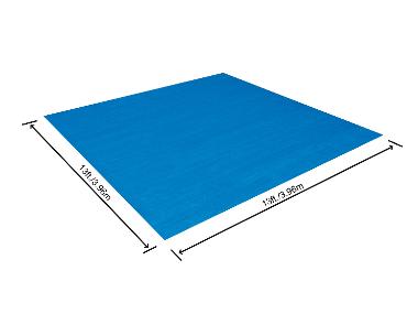 Bestway Bodenplane, 396 x 396 cm