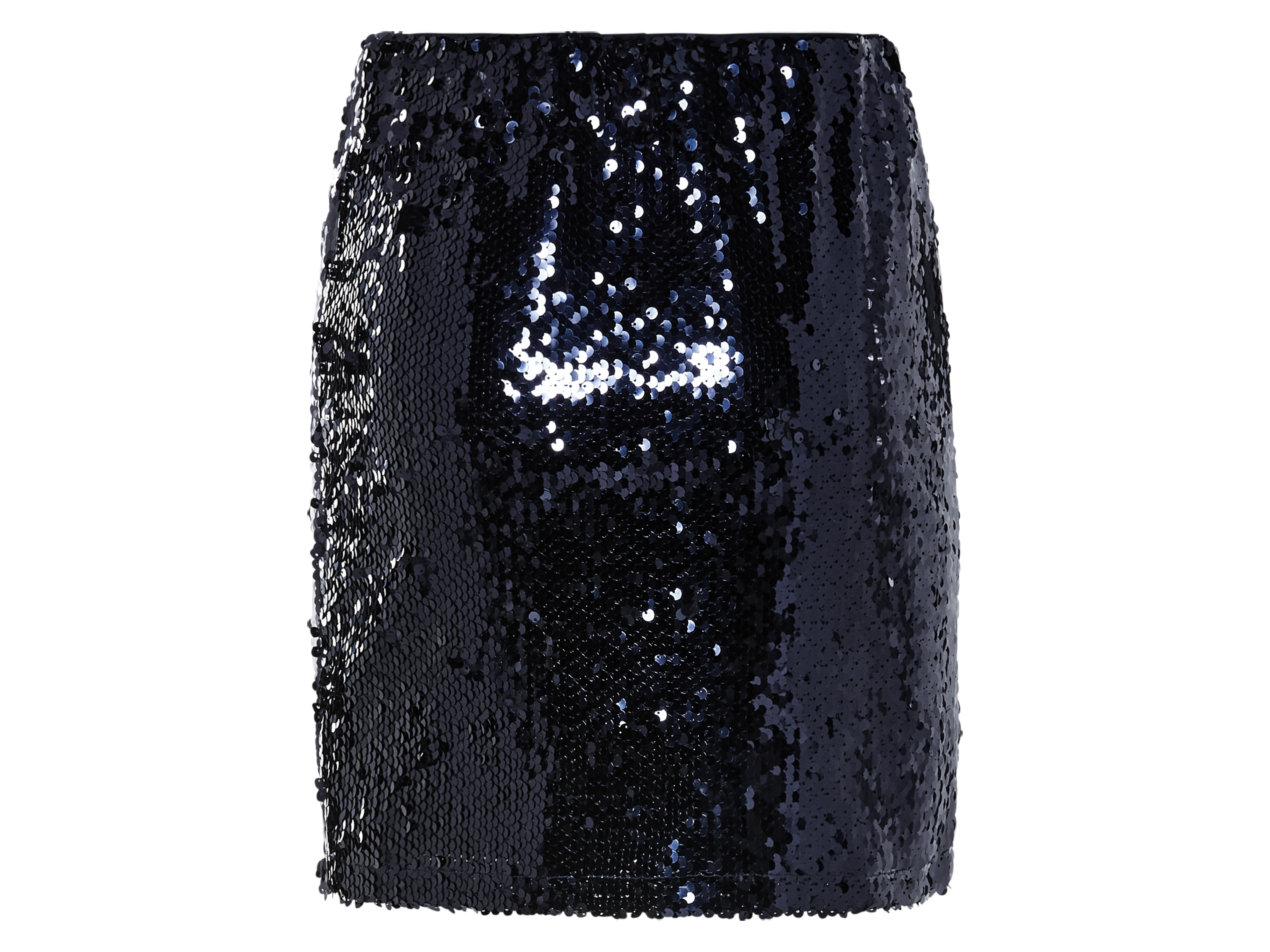Thumbnail - esmara® Damen Rock Mini Pailletten (Navy, XS(32/34))""