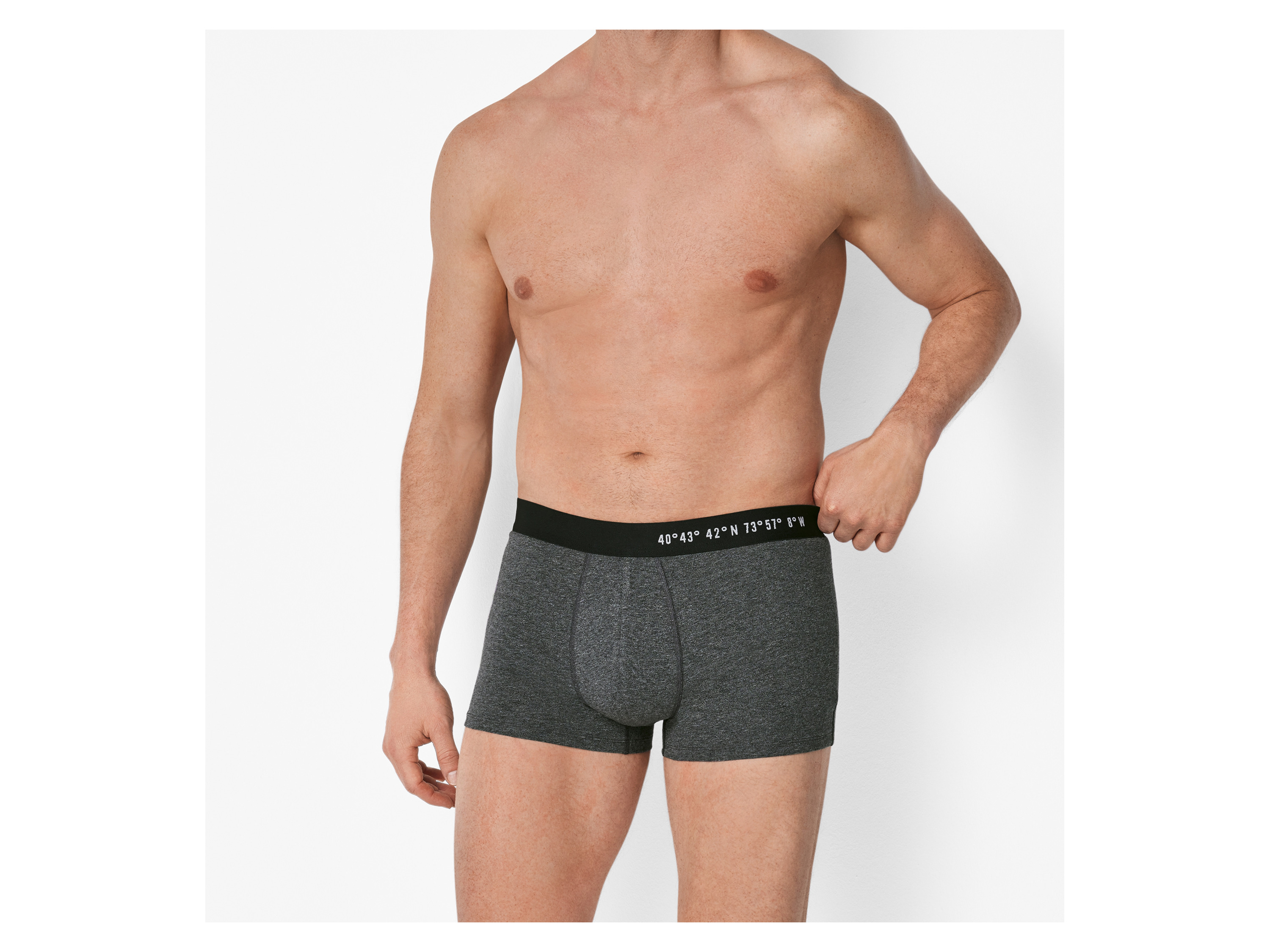 Thumbnail - esmara Men Herren Boxer, 3 Stück (Schwarz/Grau, 6/L)