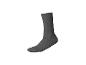 Einfarbige dunkelgraue Socke