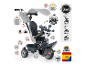 Smoby 3-in-1 Dreirad mit Sonnenschutz: Kinderwagen, Eltern-Kind Dreirad.
