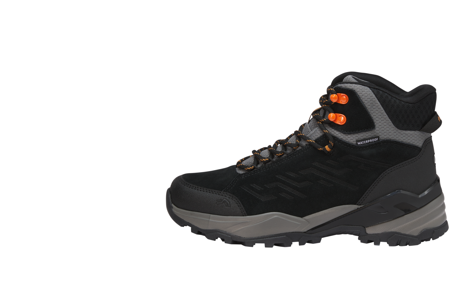 CRIVIT Herren Premium-Leder-Trekkingstiefel (Schwarz, 43) – Bild 3 von 4