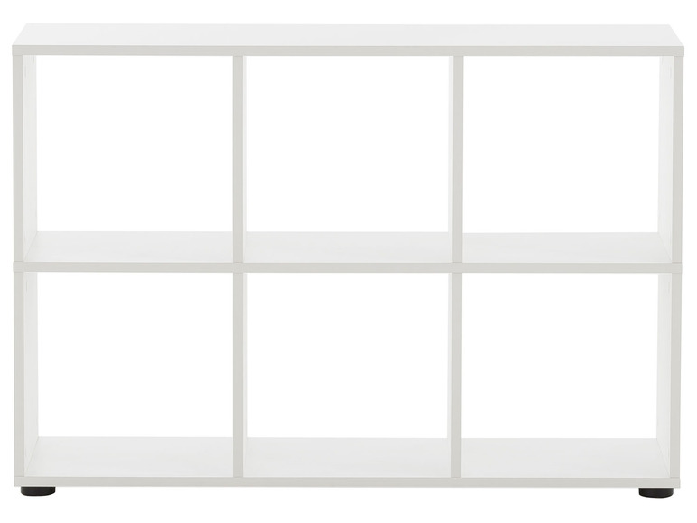 Gehe zu Vollbildansicht: Schildmeyer Büroserie 400 - Schreibtisch, mit Regal, modern, weiß - Bild 4