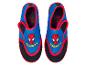 Blaue und rote Kinder-Wasserschuhe mit Spider-Man-Motiv