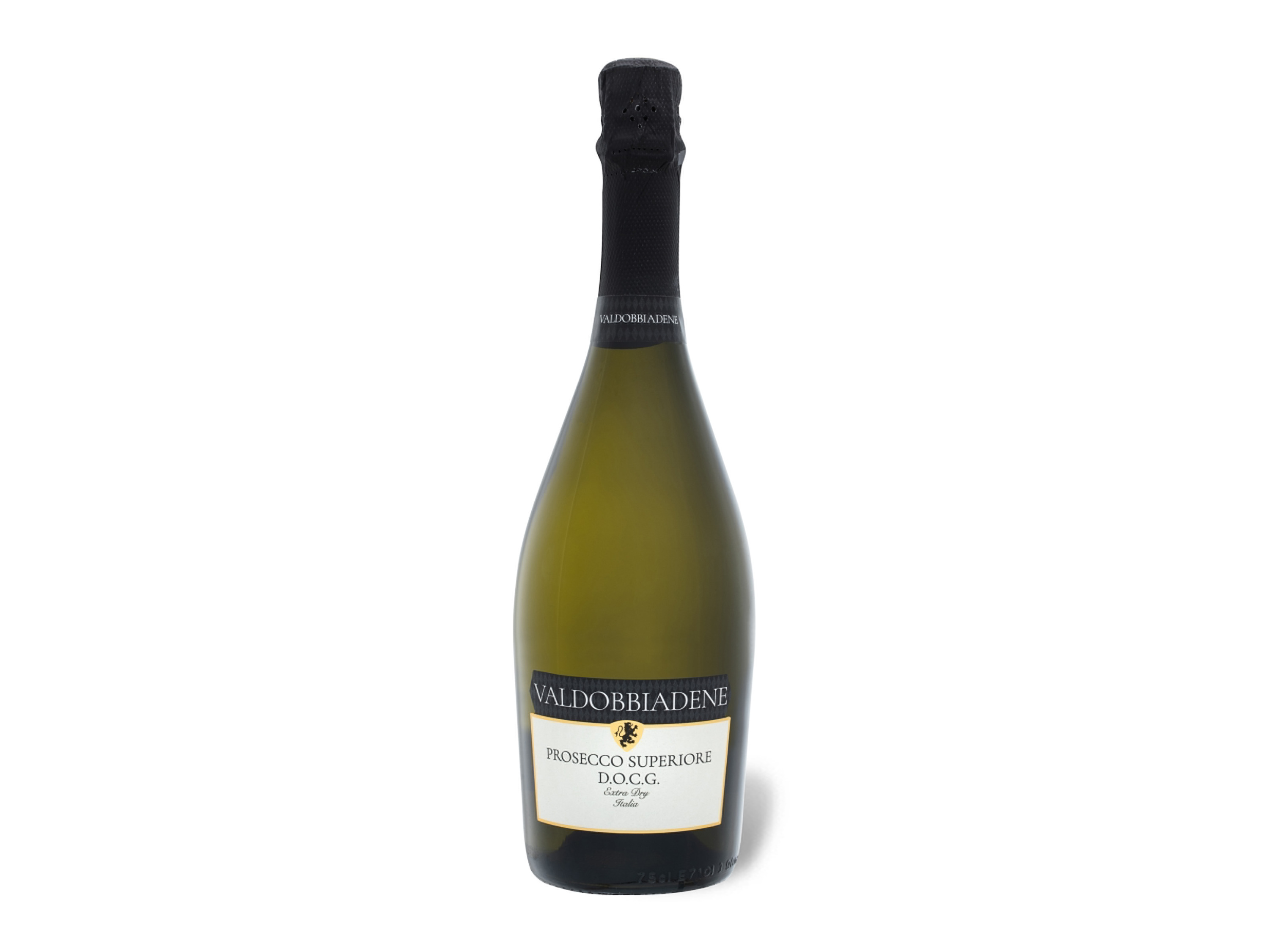 Lidl Wein-Angebot - Valdobbiadene Prosecco Superiore DOCG extra trocken, Schaumwein 2024