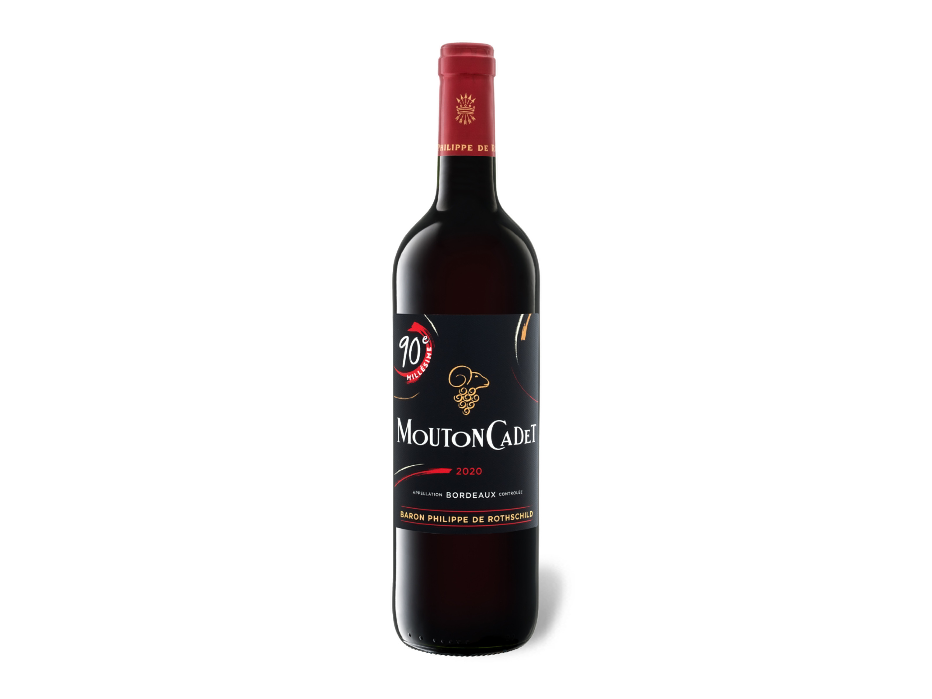 Mouton Cadet Baron Philippe de Rothschild AOC trocken, Rotwein 2022 | 03262151001757