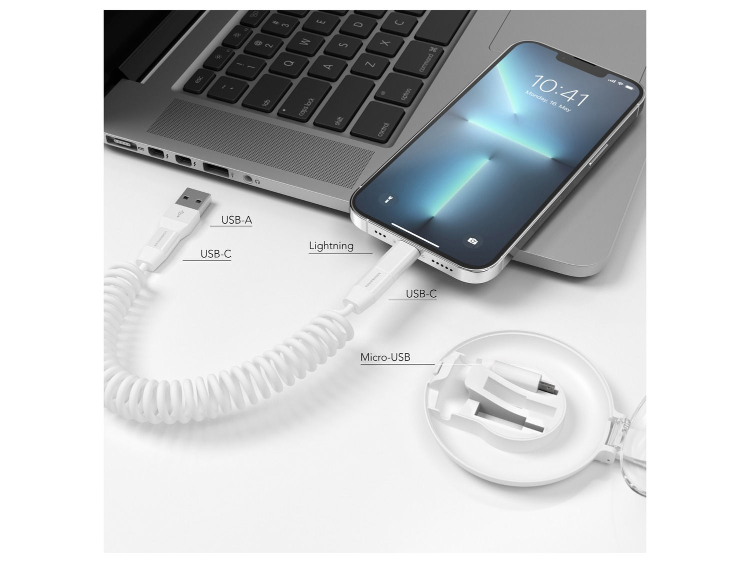 VONMÄHLEN Allroundo® c 6-in-1 Ladekabel | LIDL