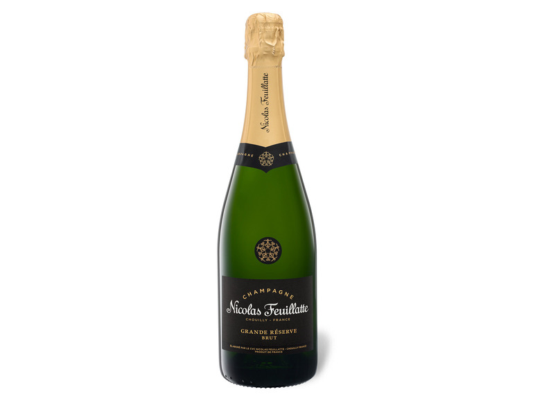 Gehe zu Vollbildansicht: Nicolas Feuillatte Grande Réserve Brut, Champagner - Bild 1