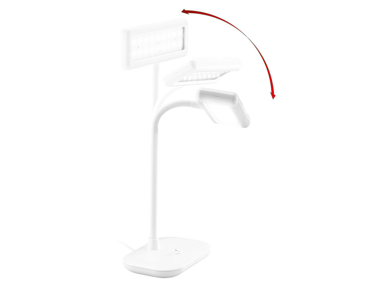 Gehe zu Vollbildansicht: LIVARNO home LED-Tageslichtleuchte mit flexiblem Hals, weiß - Bild 4