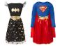 Kinderkostümkleider von Batman und Superman