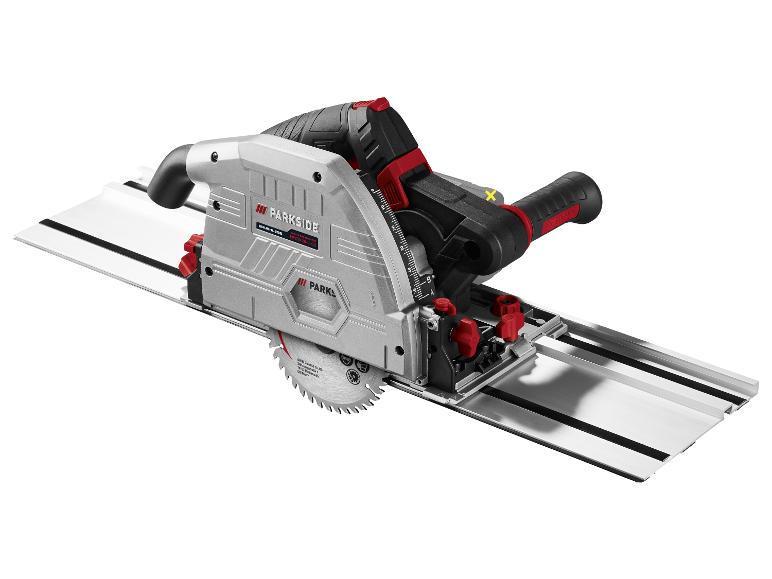 Tauchsäge mit Führungsschiene, mit bürstenlosem Motor