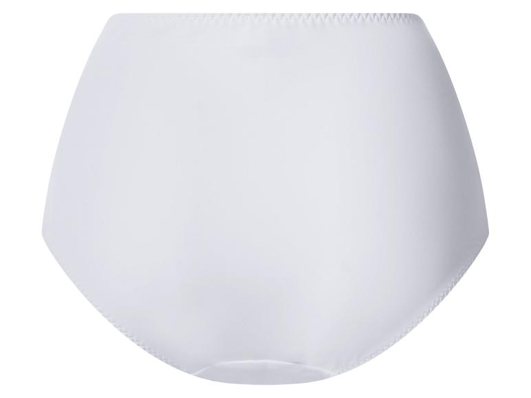 Weißer Damen-Slip mit hoher Taille