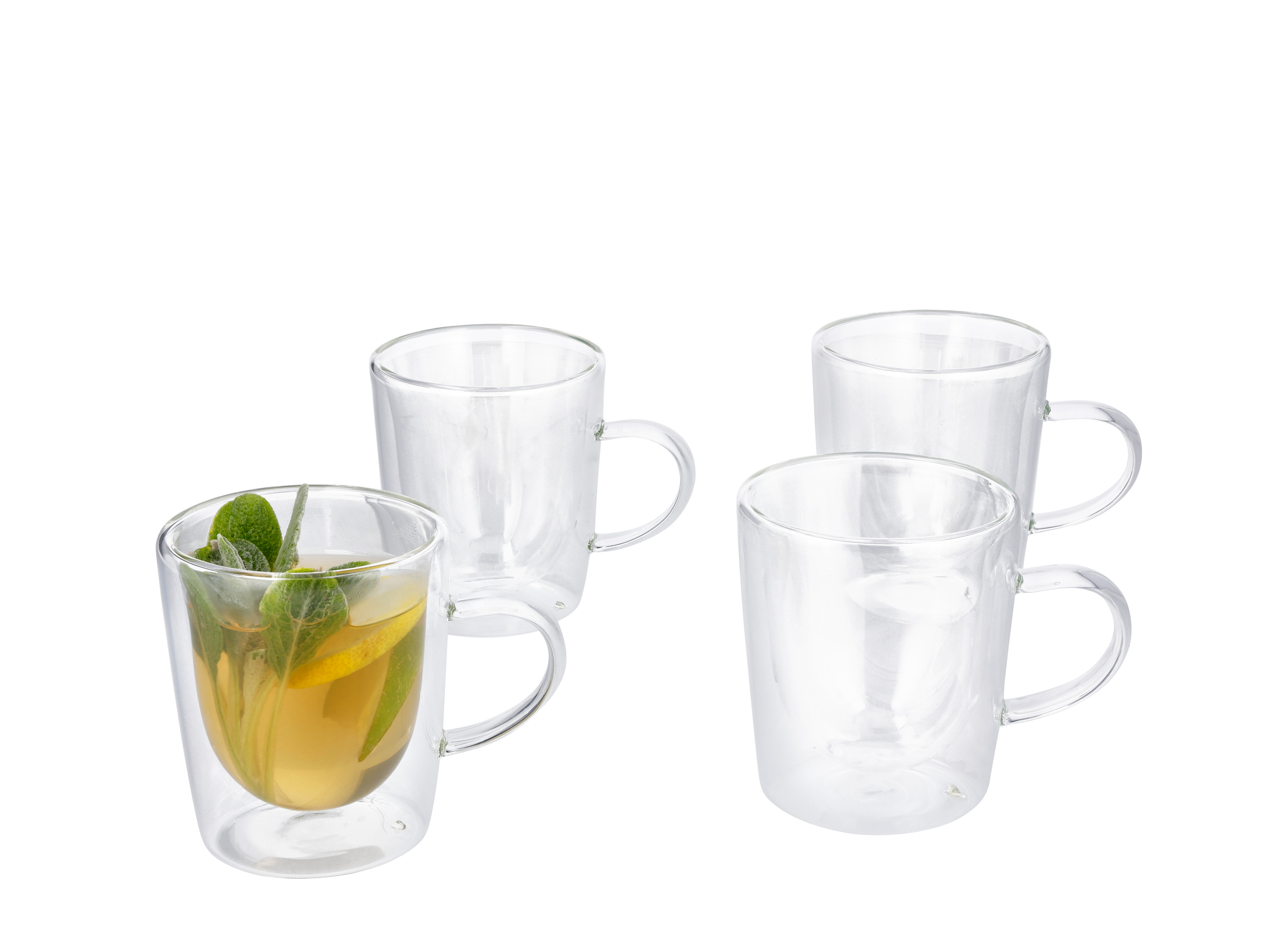 SILVERCREST® Thermo-Teeglas (Teeglas 4er Set)