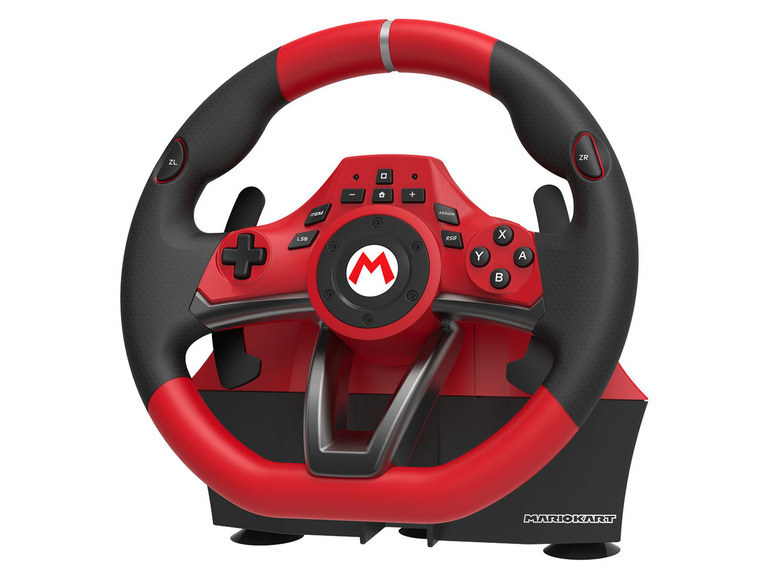 Gehe zu Vollbildansicht: HORI Mario Kart Racing Wheel Lenkrad Pro DELUXE für Nintendo Switch - Bild 2