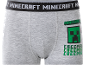 Graue Kinder-Boxershorts mit Motiv aus einem beliebten Videospiel.